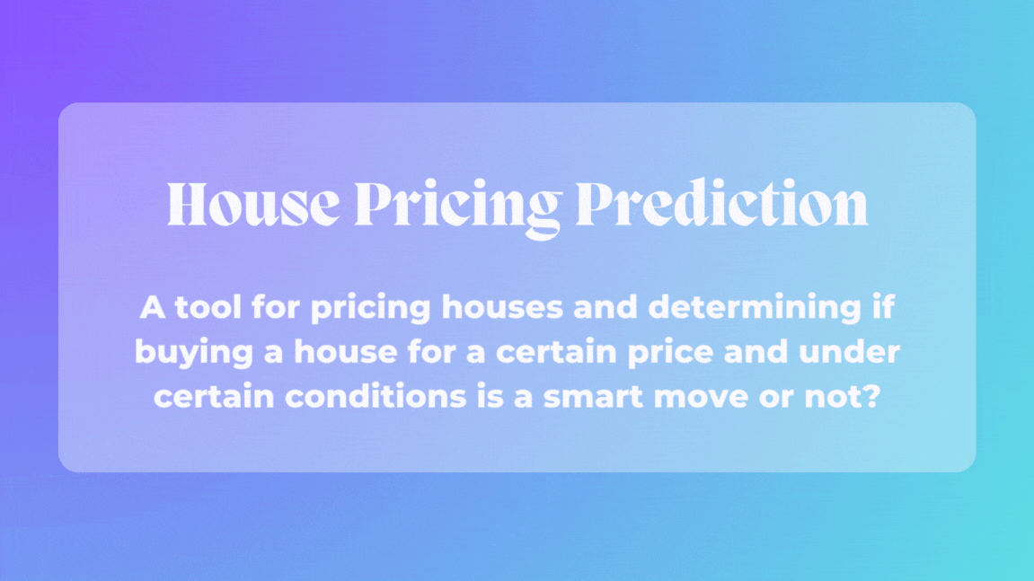 House price prediction